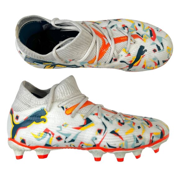Puma Future 7 Match Creativity Soccer Cleats Firm/Artificial Ground Kids 1.5 - Picture 1 of 10